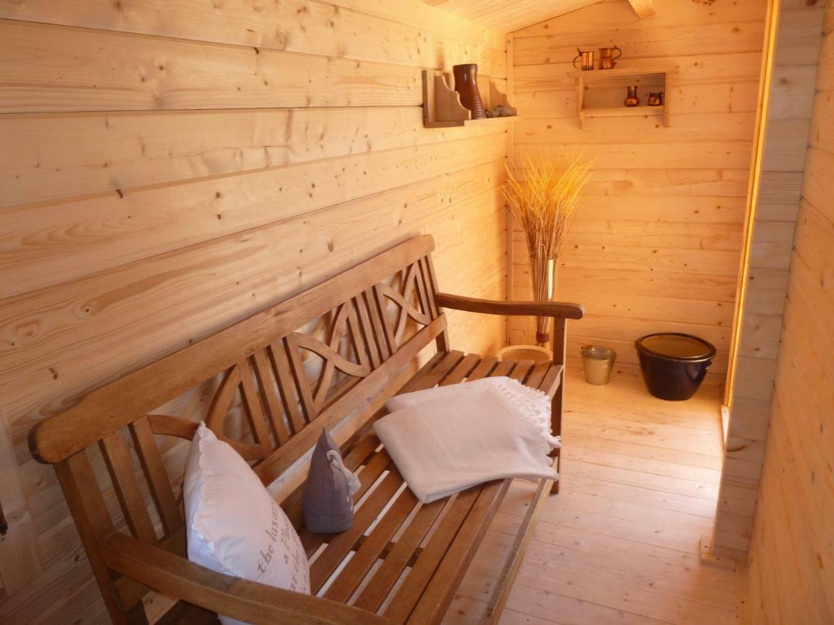 Romantisches Ferienhaus Boddenblick Mit Sauna Pruchten 外观 照片